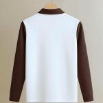 T-Shirt for Men Zip Neck Texture Self Design Cotton Blend Mens Tshirts