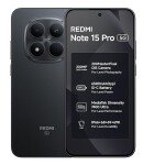 REDMI Note 15 Pro 5G (Carbon Black, 8GB+256GB)