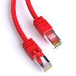 iVoltaa Ethernet Cable CAT7 Cable Dual Shielded SSTP, 100% Copper, Professional Series - 10 Gbps LAN Network/High Speed