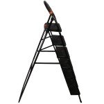 CIPLA PLAST Heavy Duty & Durable Lightweight Folding 7 Steps Ladder with Tool Platform and Convenient Sturdy Wide Pedal